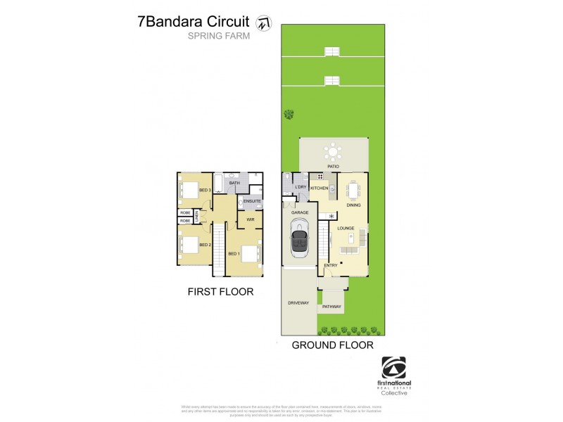7 bandara circuit, Spring Farm NSW 2570 Floorplan