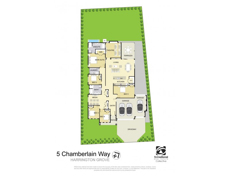 5 Chamberlain Way, Harrington Park NSW 2567 Floorplan