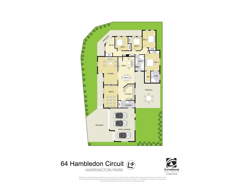 64 Hambledon Circuit, Harrington Park NSW 2567 Floorplan