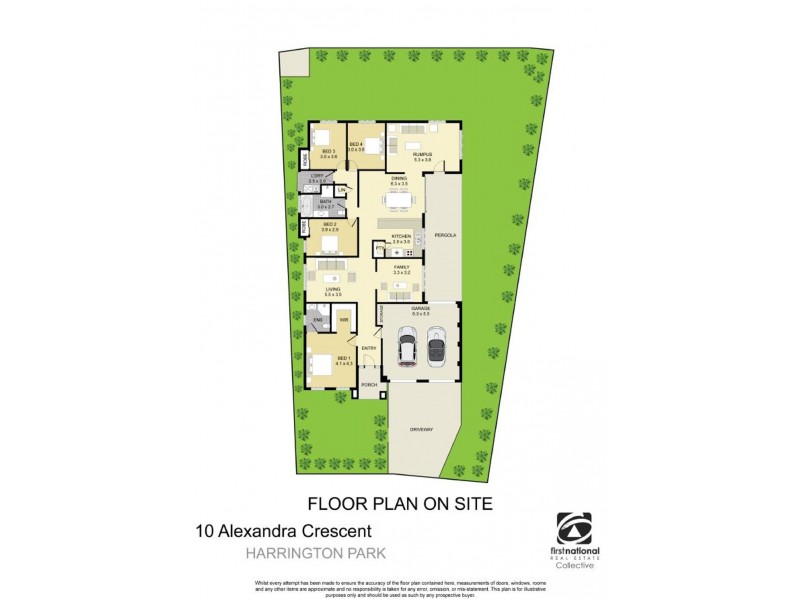 10 Alexandra Crescent, Harrington Park NSW 2567 Floorplan