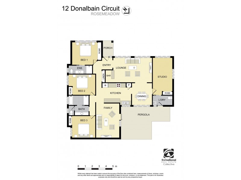 12 Donalbain Circuit, Rosemeadow NSW 2560 Floorplan