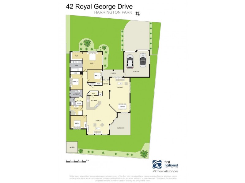 42 Royal George Drive, Harrington Park NSW 2567 Floorplan