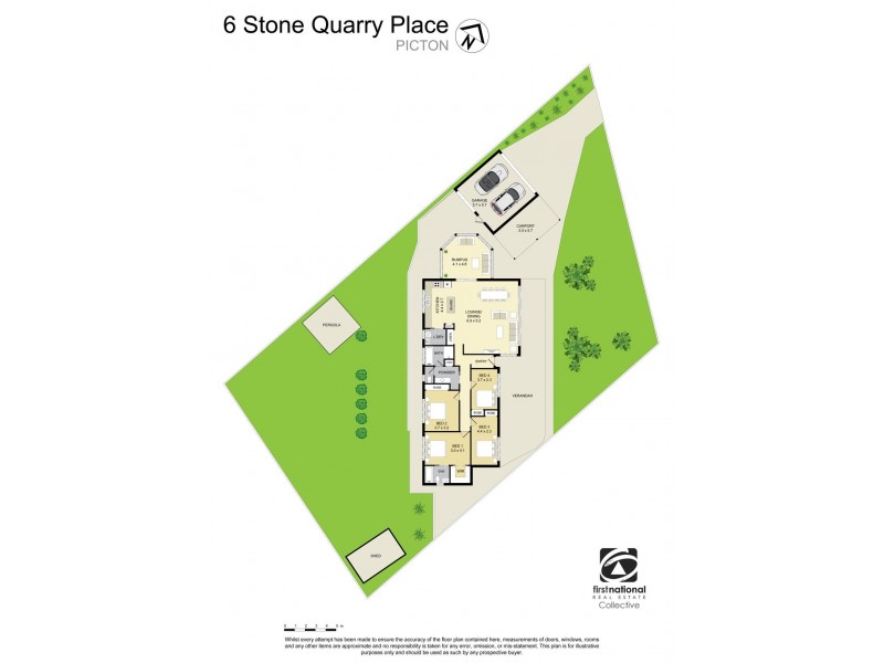 6 Stonequarry Place, Picton NSW 2571 Floorplan