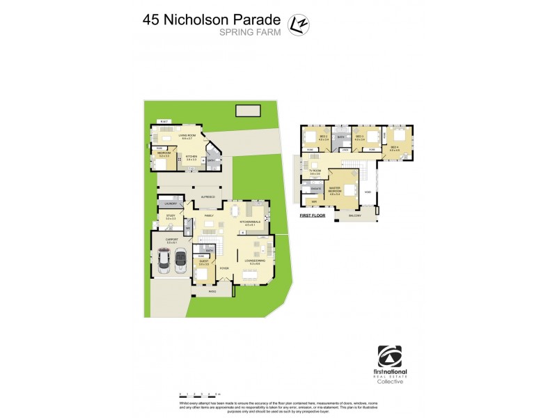45 Nicholson Parade, Spring Farm NSW 2570 Floorplan