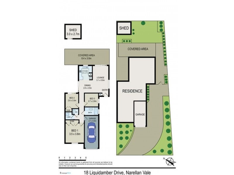 18 Liquidamber Drive, Narellan Vale NSW 2567 Floorplan