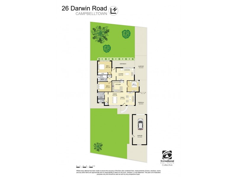 26 Darwin Road, Campbelltown NSW 2560 Floorplan