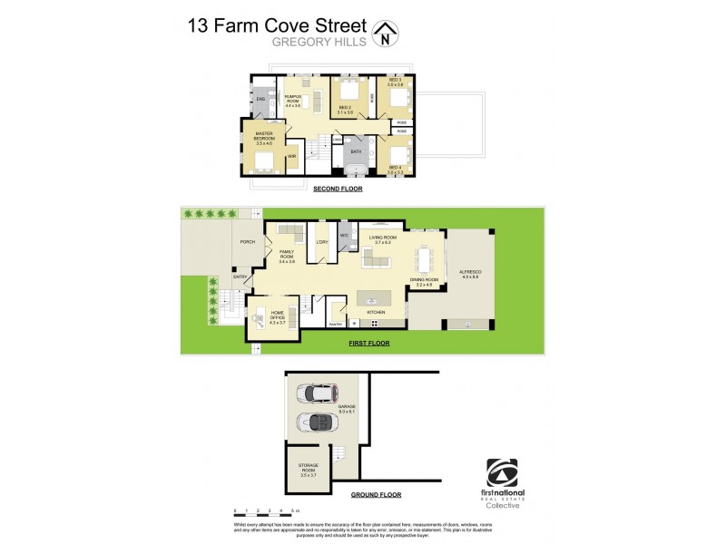 13 Farm Cove Street, Gregory Hills NSW 2557 Floorplan