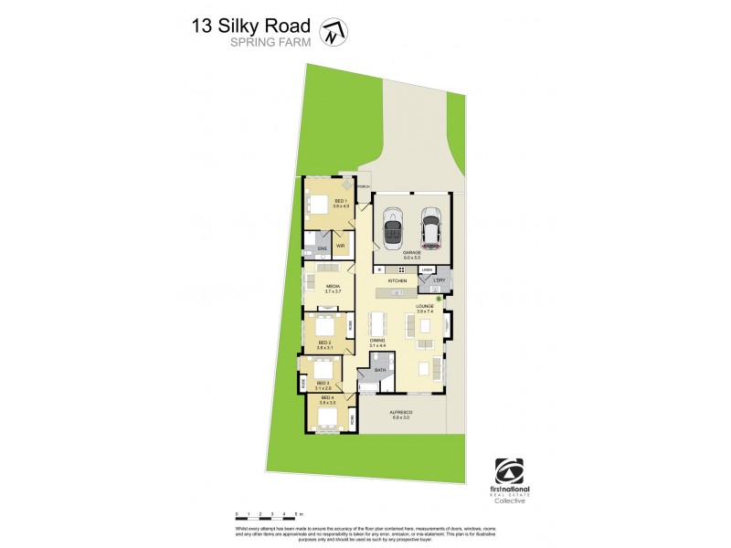 13 Silky Road, Spring Farm NSW 2570 Floorplan