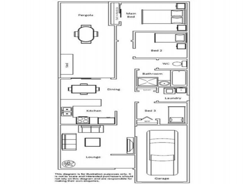 14B Cougar Place, Raby NSW 2566 Floorplan