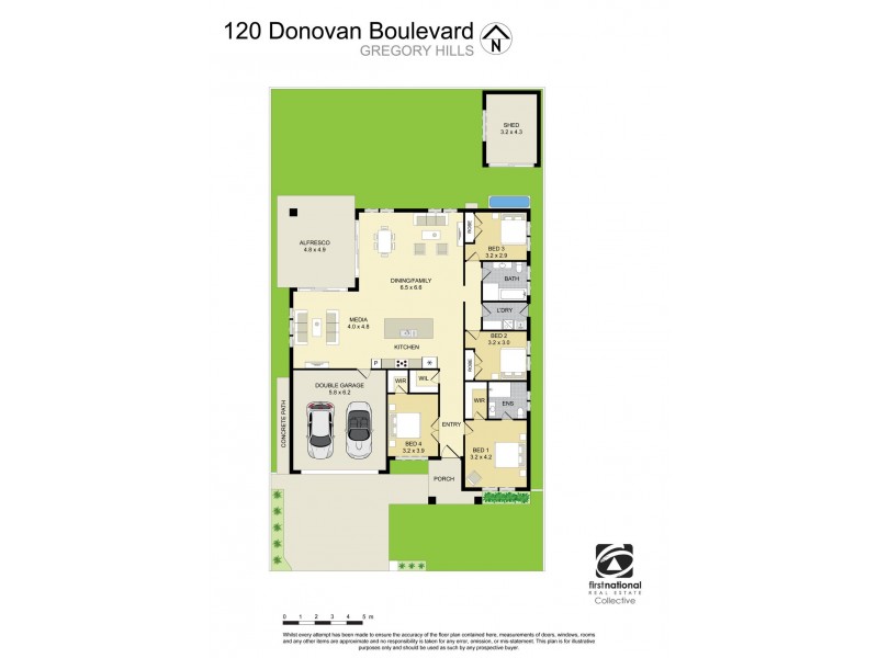 120 Donovan Boulevard, Gregory Hills NSW 2557 Floorplan
