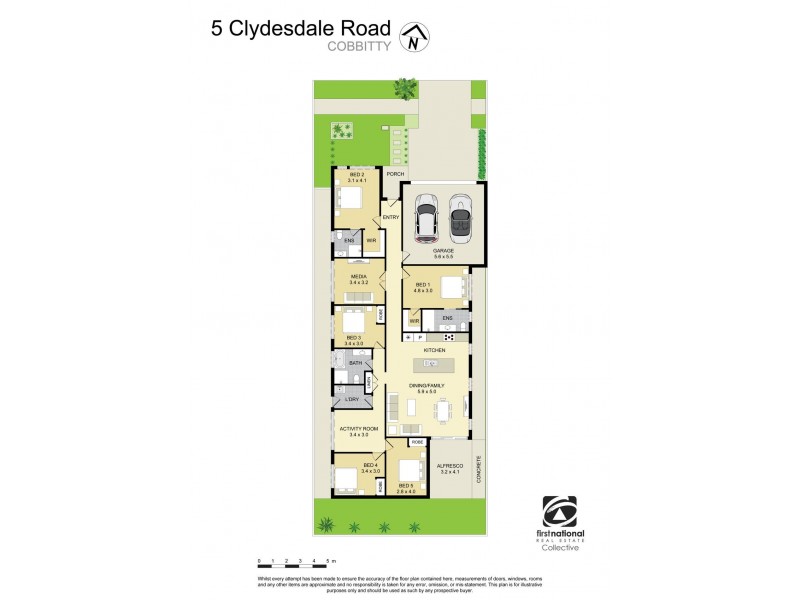 5 Clydesdale Road, Cobbitty NSW 2570 Floorplan