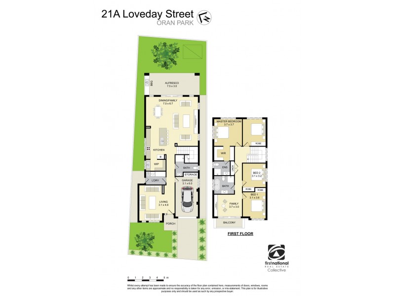 21A Loveday Street, Oran Park NSW 2570 Floorplan