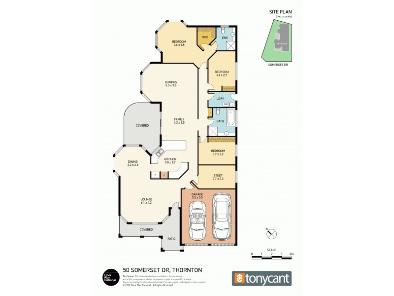 50 Somerset Drive, Thornton NSW 2322 Floorplan