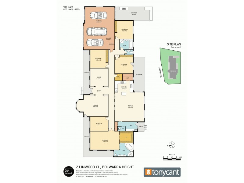 2 Linwood Close, Bolwarra Heights NSW 2320 Floorplan