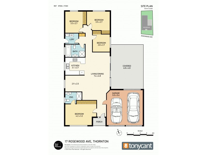 17 Rosewood Avenue, Thornton NSW 2322 Floorplan