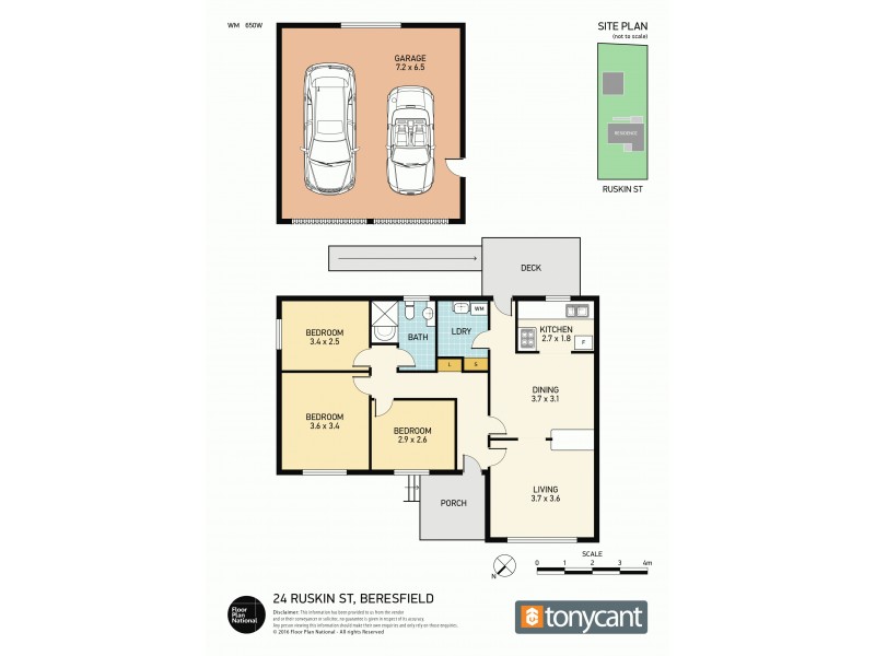24 Ruskin Street, Beresfield NSW 2322 Floorplan
