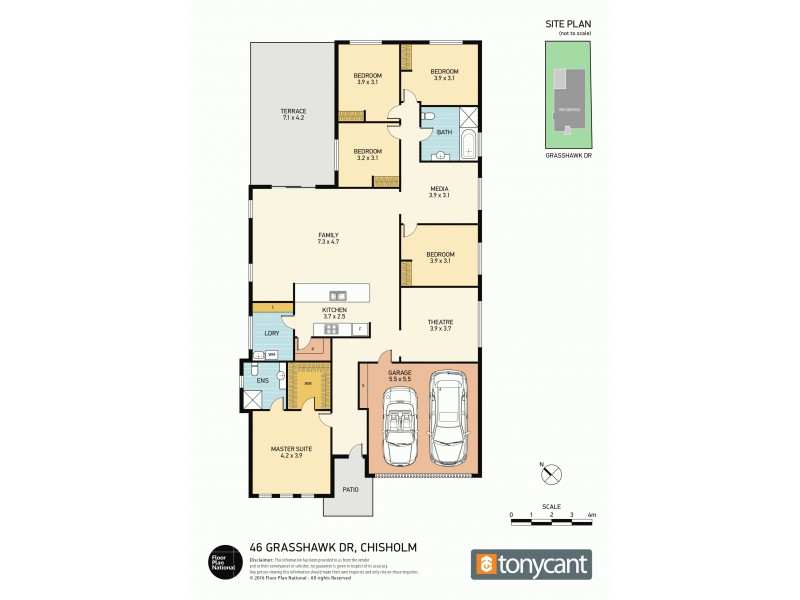 46 Grasshawk Drive, Chisholm NSW 2322 Floorplan