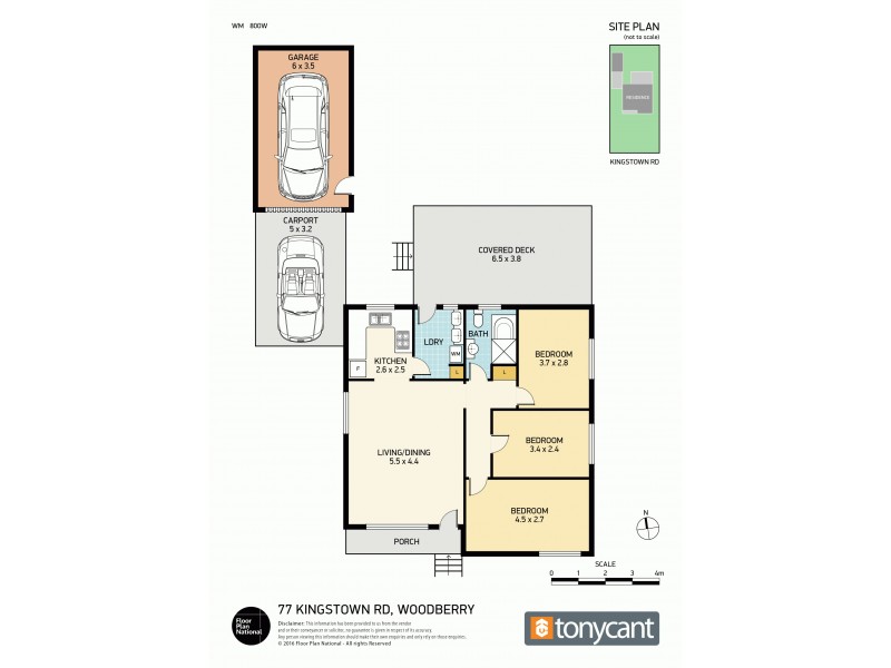 77 Kingstown Road, Woodberry NSW 2322 Floorplan