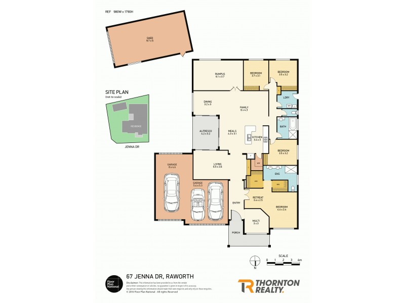 67 Jenna Drive, Raworth NSW 2321 Floorplan