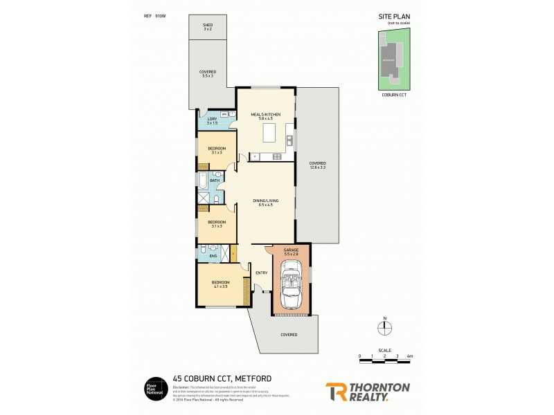 45 Coburn Circuit, Metford NSW 2323 Floorplan