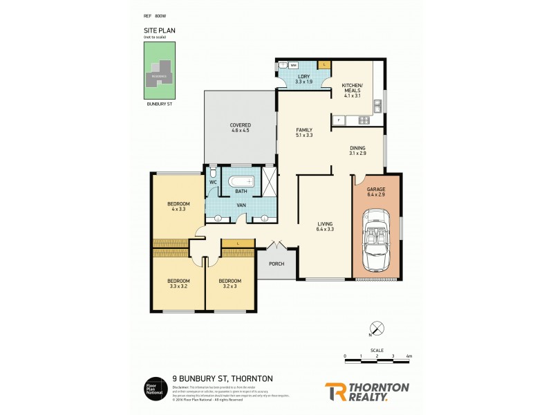 9 Bunbury Street, Thornton NSW 2322 Floorplan