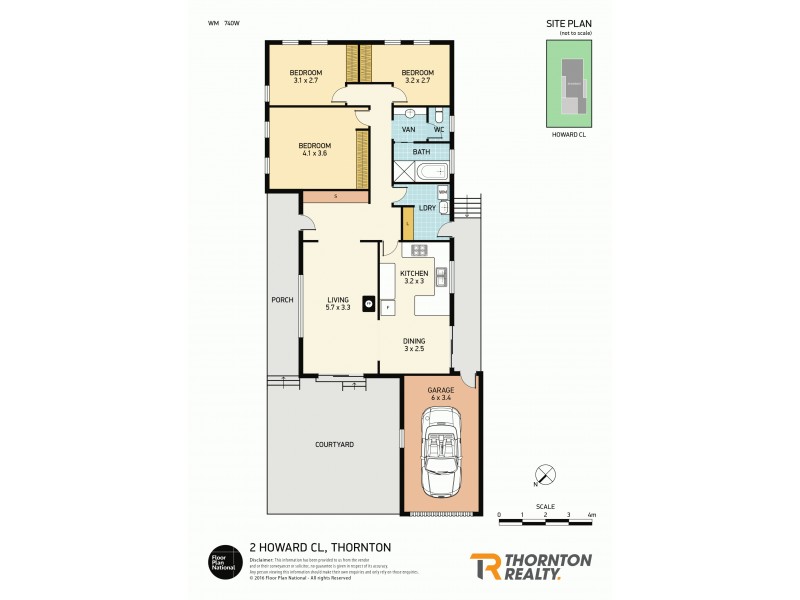 2 Howard Close, Thornton NSW 2322 Floorplan