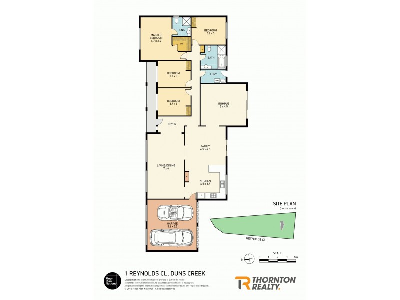 1 Reynolds Close, Duns Creek NSW 2321 Floorplan
