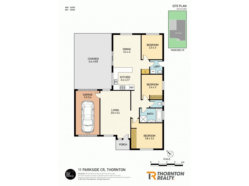 11 Parkside Crescent, Thornton NSW 2322 Floorplan