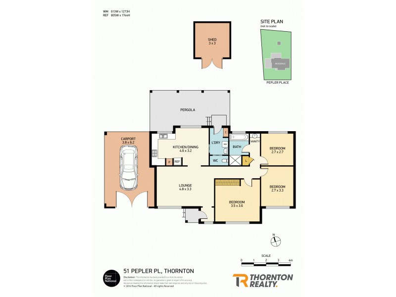 51 Pepler Place, Thornton NSW 2322 Floorplan