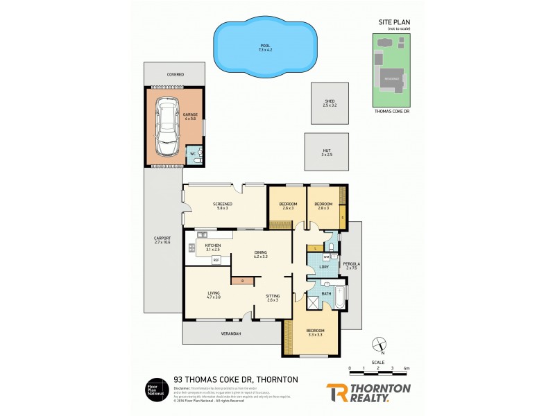 93 Thomas Coke Drive, Thornton NSW 2322 Floorplan
