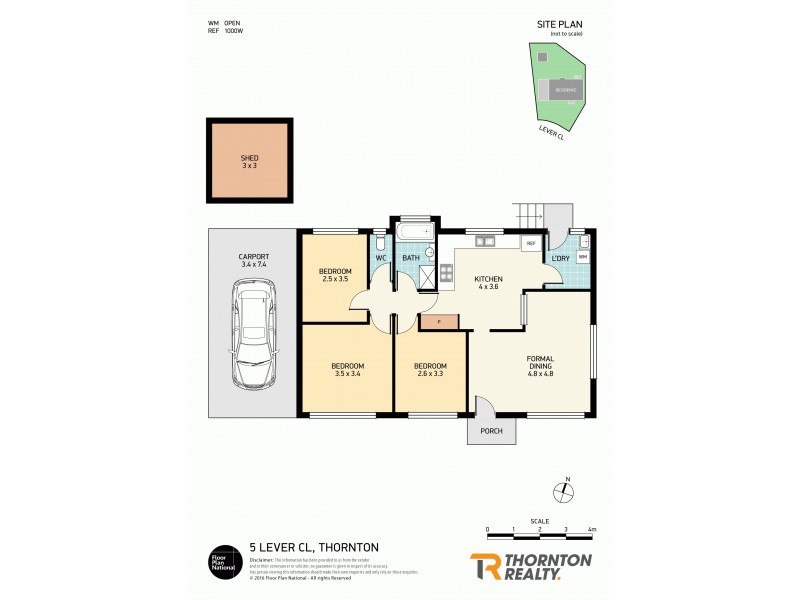 5 Lever Close, Thornton NSW 2322 Floorplan