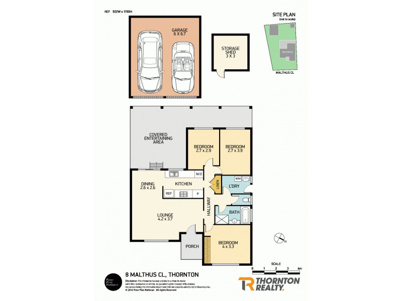 8 Malthus Close, Thornton NSW 2322 Floorplan