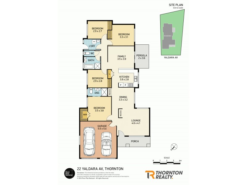 22 Yaldara Avenue, Thornton NSW 2322 Floorplan