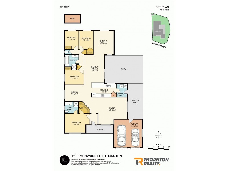 17 Lemonwood Circuit, Thornton NSW 2322 Floorplan