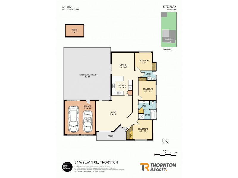 54 Welwin Crescent, Thornton NSW 2322 Floorplan