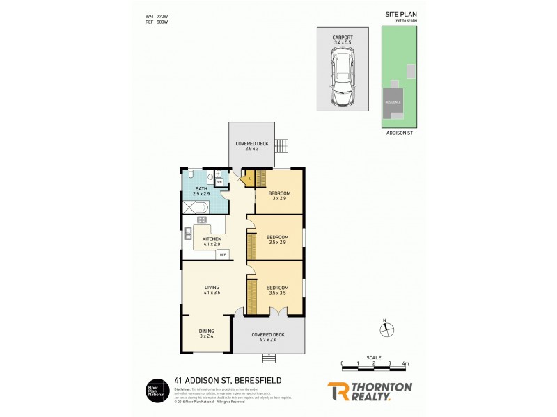 41 Addison Street, Beresfield NSW 2322 Floorplan