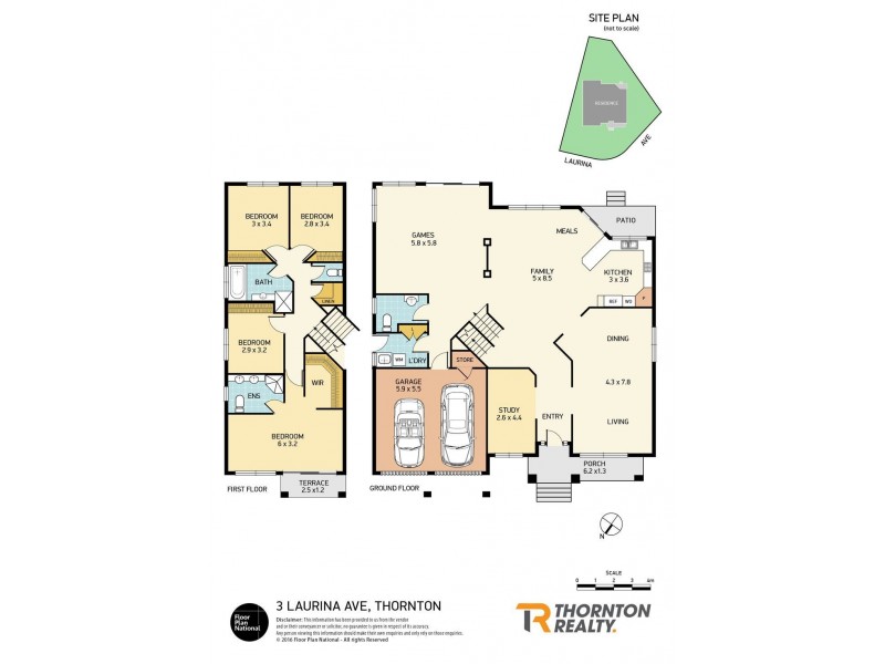 3 Laurina Avenue, Thornton NSW 2322 Floorplan