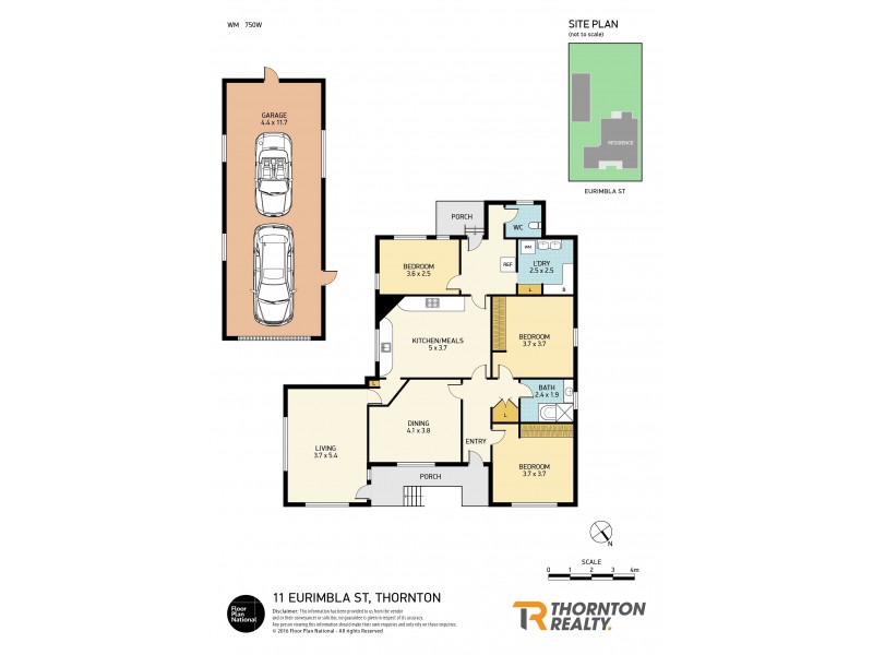 11 Eurimbla Street, Thornton NSW 2322 Floorplan