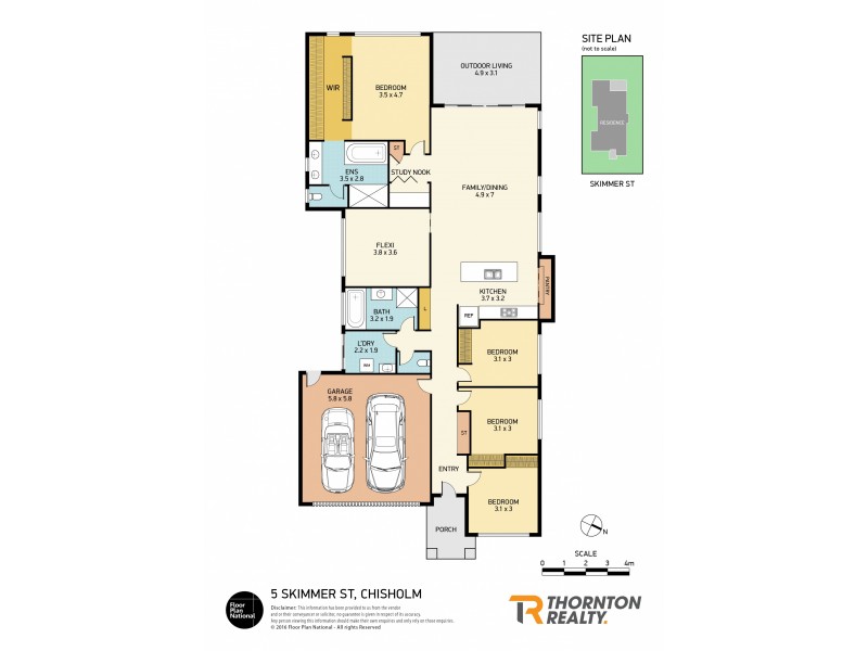 5 Skimmer Street, Chisholm NSW 2322 Floorplan