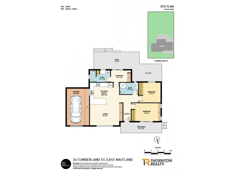 34 Cumberland Street, East Maitland NSW 2323 Floorplan