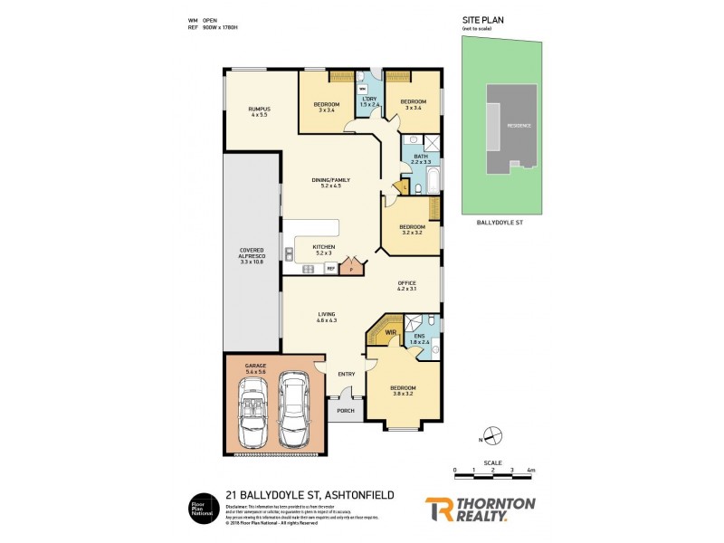 21 Ballydoyle Drive, Ashtonfield NSW 2323 Floorplan