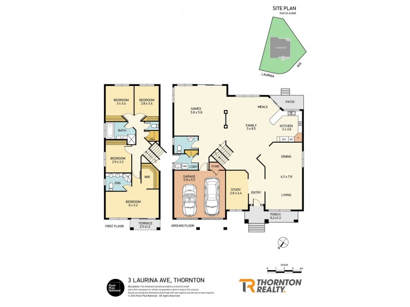 3 Laurina Avenue, Thornton NSW 2322 Floorplan