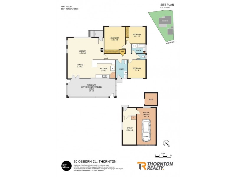 20 Osborn Close, Thornton NSW 2322 Floorplan