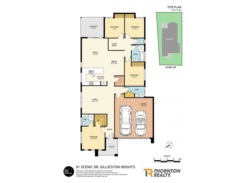 61 Scenic Drive, Gillieston Heights NSW 2321 Floorplan