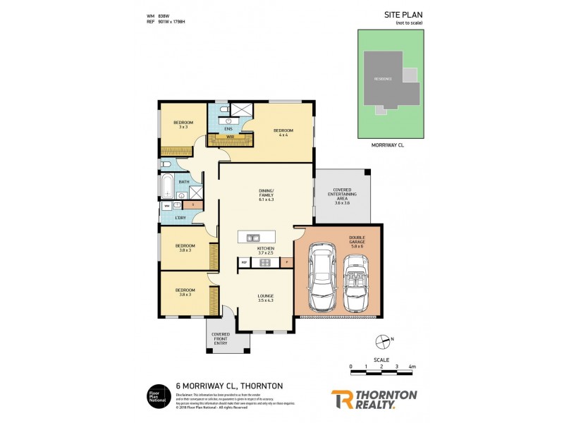 6 Morriway Close, Thornton NSW 2322 Floorplan