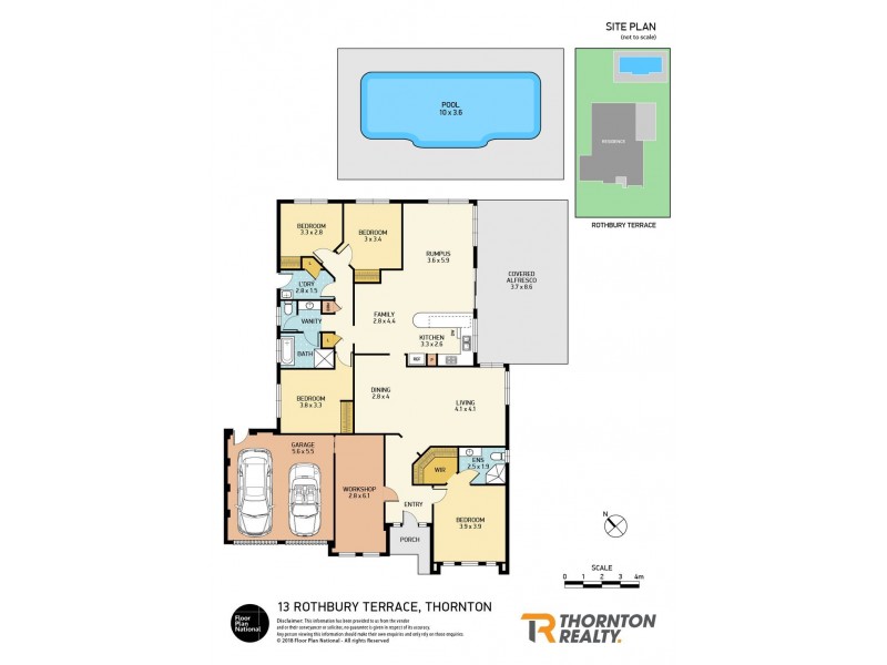 13 Rothbury Terrace, Thornton NSW 2322 Floorplan
