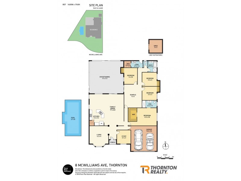 8 McWilliams Avenue, Thornton NSW 2322 Floorplan