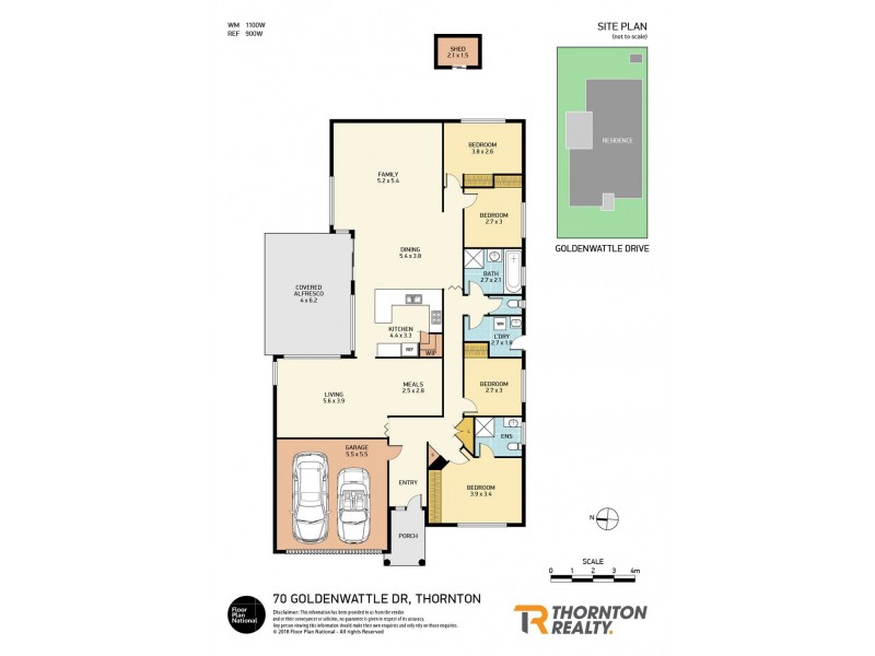70 Golden Wattle Crescent, Thornton NSW 2322 Floorplan