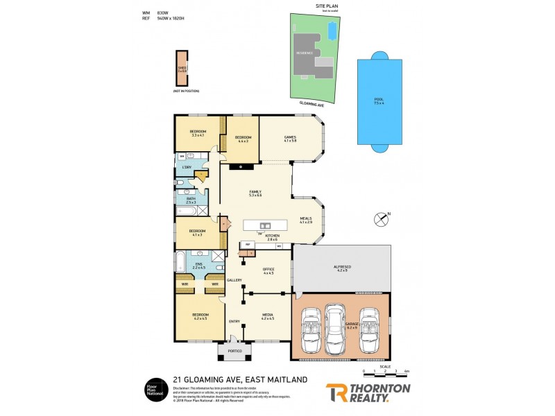 21 Gloaming Avenue, East Maitland NSW 2323 Floorplan