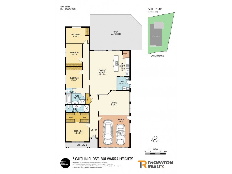 5 Caitlin Close, Bolwarra Heights NSW 2320 Floorplan